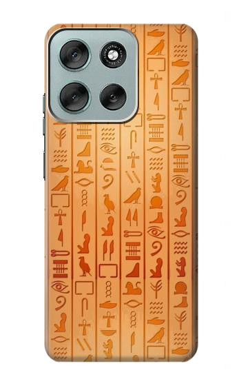 S3440 エジプトの象形文字 Egyptian Hieroglyphs Motorola Moto G56 バックケース、フリップケース・カバー