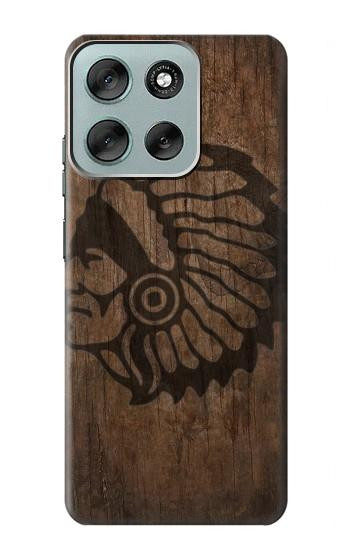 S3443 インディアンヘッド Indian Head Motorola Moto G56 バックケース、フリップケース・カバー