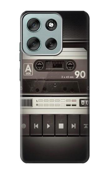 S3501 ビンテージカセットプレーヤー Vintage Cassette Player Motorola Moto G56 バックケース、フリップケース・カバー