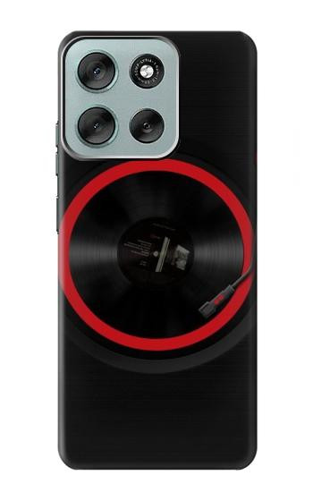 S3531 スピニングレコードプレーヤー Spinning Record Player Motorola Moto G56 バックケース、フリップケース・カバー