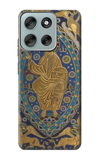 S3620 ブックカバーキリスト Book Cover Christ Majesty Motorola Moto G56 バックケース、フリップケース・カバー