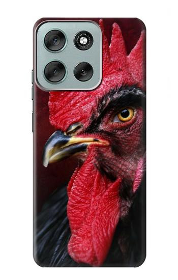 S3797 チキンオンドリ Chicken Rooster Motorola Moto G56 バックケース、フリップケース・カバー