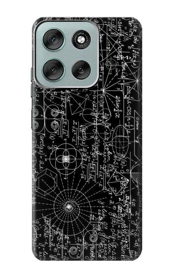 S3808 数学黒板 Mathematics Blackboard Motorola Moto G56 バックケース、フリップケース・カバー