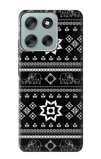 S3932 エレファントパンツの柄 Elephant Pants Pattern Motorola Moto G56 バックケース、フリップケース・カバー