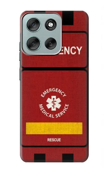 S3957 救急医療サービス Emergency Medical Service Motorola Moto G56 バックケース、フリップケース・カバー