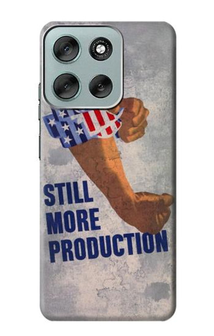 S3963 さらなる生産 ヴィンテージポストカード Still More Production Vintage Postcard Motorola Moto G56 バックケース、フリップケース・カバー