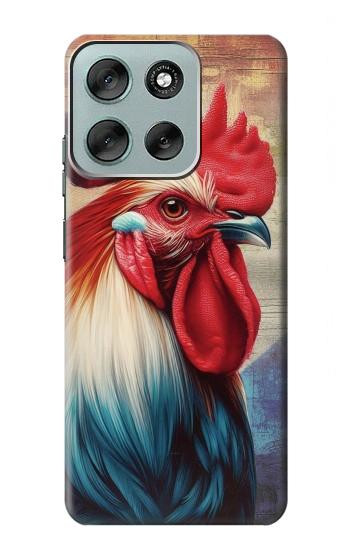 S3987 フランスの雄鶏 French Rooster Motorola Moto G56 バックケース、フリップケース・カバー