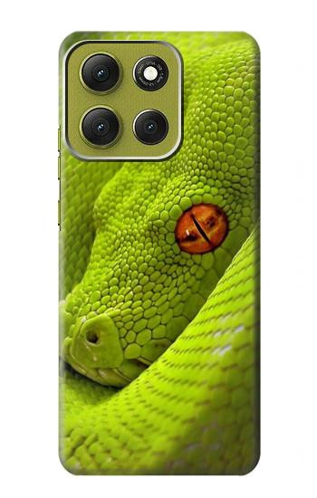 S0785 グリーンスネーク Green Snake Motorola Moto G86 バックケース、フリップケース・カバー