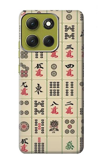S0802 麻雀 Mahjong Motorola Moto G86 バックケース、フリップケース・カバー