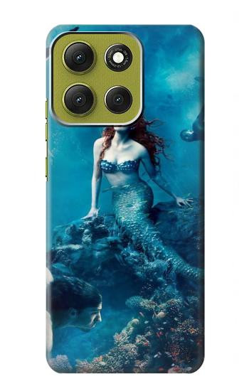 S0899 マーメイド Mermaid Motorola Moto G86 バックケース、フリップケース・カバー