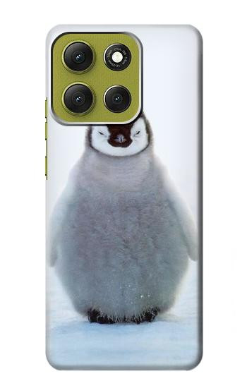 S1075 ペンギン アイス Penguin Ice Motorola Moto G86 バックケース、フリップケース・カバー