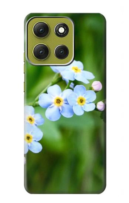 S1818 私を忘れないでください Forget Me Not Motorola Moto G86 バックケース、フリップケース・カバー