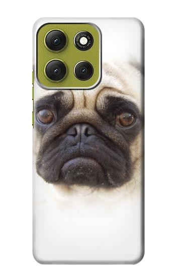 S1852 パグ犬 Pug Dog Motorola Moto G86 バックケース、フリップケース・カバー