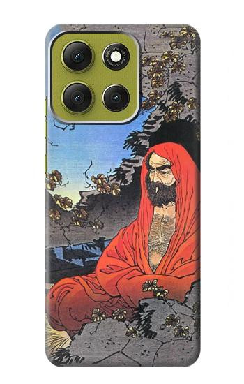 S2234 禅師 Zen Master Bodhidharma Yoshitoshi Motorola Moto G86 バックケース、フリップケース・カバー