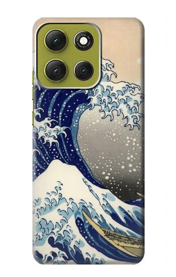 S2389 葛飾北斎 神奈川沖浪裏 Katsushika Hokusai The Great Wave off Kanagawa Motorola Moto G86 バックケース、フリップケース・カバー