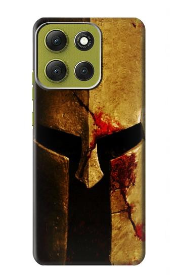 S2439 戦士スパルタンヘルメット Warrior Spartan Helmet Motorola Moto G86 バックケース、フリップケース・カバー