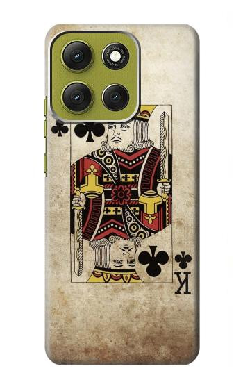 S2528 ポーカーキングカード Poker King Card Motorola Moto G86 バックケース、フリップケース・カバー