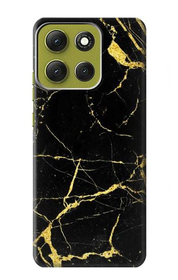 S2896 ゴールドマーブルグラフィックプリント Gold Marble Graphic Printed Motorola Moto G86 バックケース、フリップケース・カバー