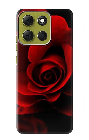 S2898 赤いバラ Red Rose Motorola Moto G86 バックケース、フリップケース・カバー