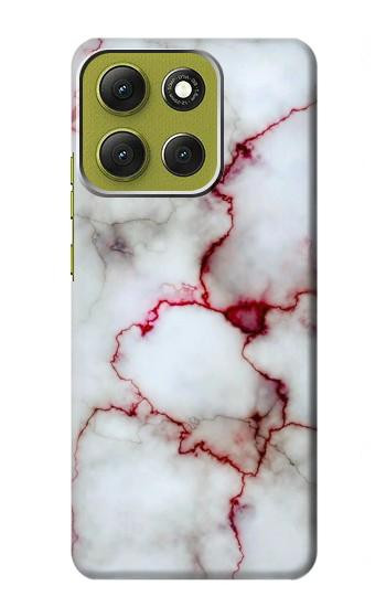 S2920 ブラッディマーブルグラフィックプリント Bloody Marble Motorola Moto G86 バックケース、フリップケース・カバー