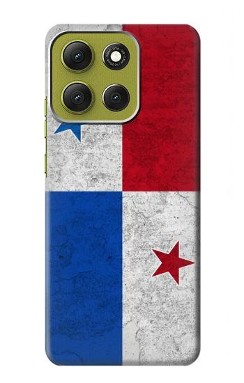 S2978 パナマサッカー Panama Football Soccer Flag Motorola Moto G86 バックケース、フリップケース・カバー
