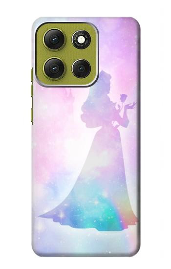 S2992 プリンセスパステルシルエット Princess Pastel Silhouette Motorola Moto G86 バックケース、フリップケース・カバー
