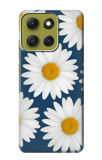 S3009 デイジーブルー Daisy Blue Motorola Moto G86 バックケース、フリップケース・カバー