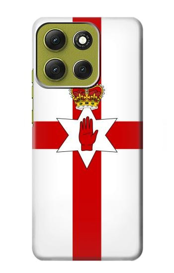 S3089 北アイルランドの国旗 Flag of Northern Ireland Motorola Moto G86 バックケース、フリップケース・カバー
