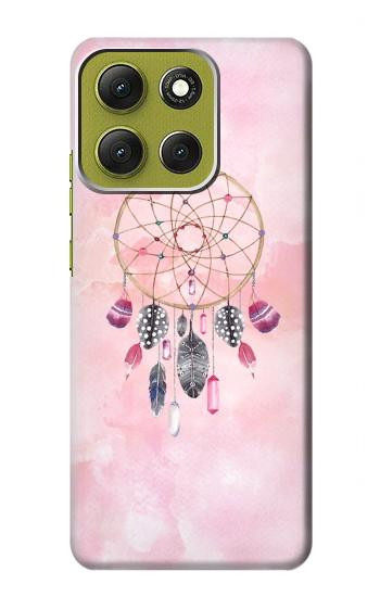 S3094 ドリームキャッチャー 水彩 Dreamcatcher Watercolor Painting Motorola Moto G86 バックケース、フリップケース・カバー