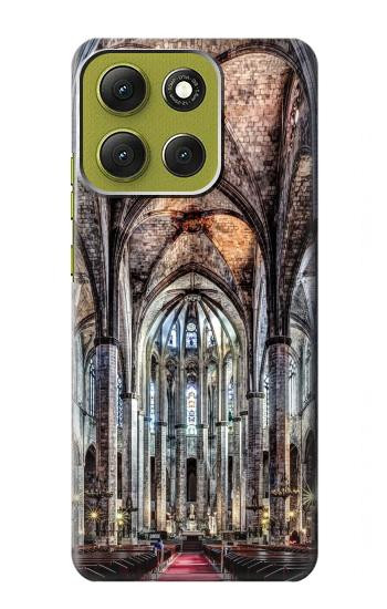 S3210 サンタ・マリア・ダル・マール教会 Santa Maria Del Mar Cathedral Motorola Moto G86 バックケース、フリップケース・カバー