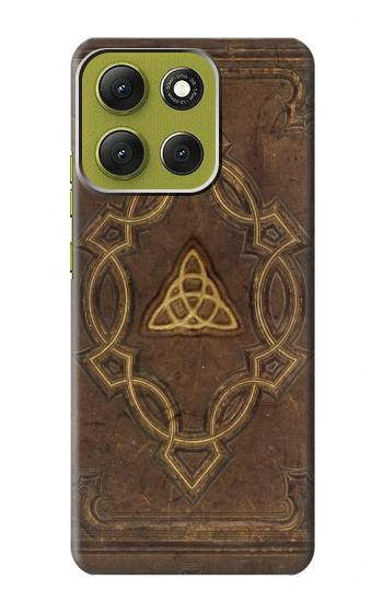 S3219 魔法の本 Spell Book Cover Motorola Moto G86 バックケース、フリップケース・カバー