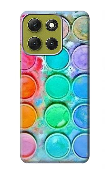 S3235 水彩ミキシング Watercolor Mixing Motorola Moto G86 バックケース、フリップケース・カバー