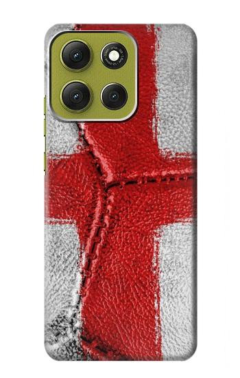 S3316 イングランドの旗ビンテージフットボールのグラフィック England Flag Vintage Football Graphic Motorola Moto G86 バックケース、フリップケース・カバー