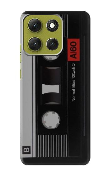 S3516 ビンテージカセットテープ Vintage Cassette Tape Motorola Moto G86 バックケース、フリップケース・カバー