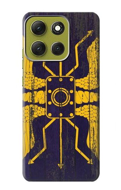 S3546 ローマンシールド Roman Shield Blue Motorola Moto G86 バックケース、フリップケース・カバー