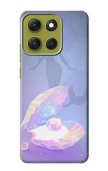 S3823 美し真珠マーメイド Beauty Pearl Mermaid Motorola Moto G86 バックケース、フリップケース・カバー