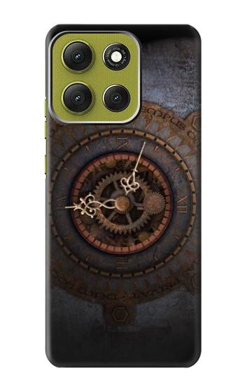 S3908 ヴィンテージ時計 Vintage Clock Motorola Moto G86 バックケース、フリップケース・カバー