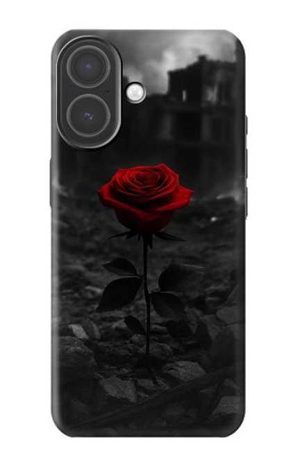 S4048 赤いバラの遺跡 Red Rose Ruins iPhone 17 バックケース、フリップケース・カバー
