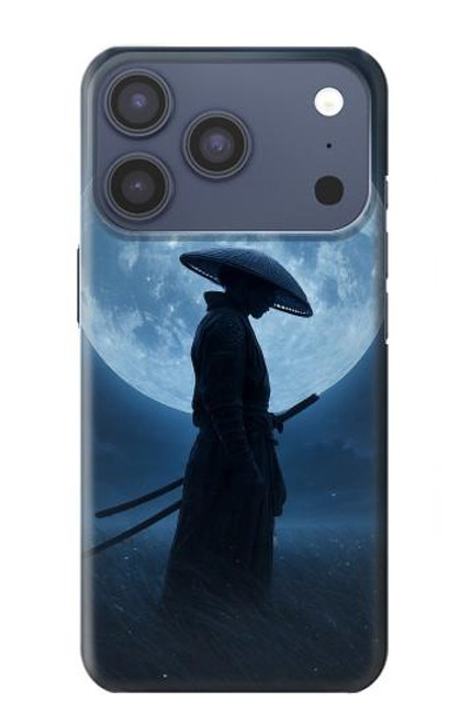 S4034 侍の月夜 Samurai Moon Night iPhone 17 Pro バックケース、フリップケース・カバー