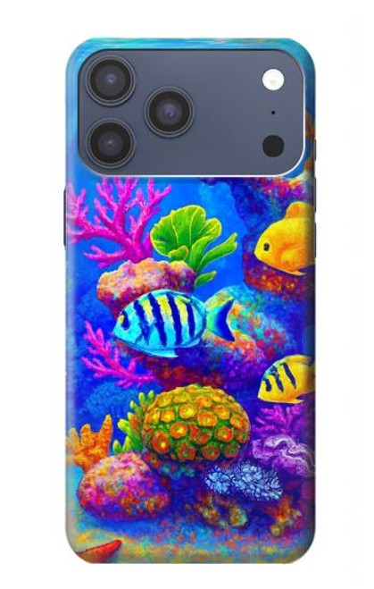 S4058 カラフルな水族館 Colorful Aquarium iPhone 17 Pro Max バックケース、フリップケース・カバー