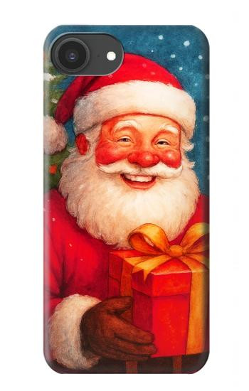 S4046 ハッピーサンタ Happy Santa iPhone 16e, 17e バックケース、フリップケース・カバー