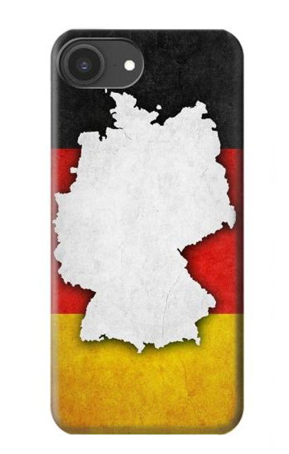 S4055 ドイツ国旗 Germany Flag iPhone 16e バックケース、フリップケース・カバー