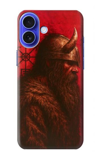 S4039 バイキングの戦士 Viking Warrior iPhone 16 バックケース、フリップケース・カバー
