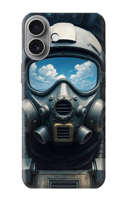 S4038 戦闘機パイロット Fighter Pilot iPhone 16 plus バックケース、フリップケース・カバー