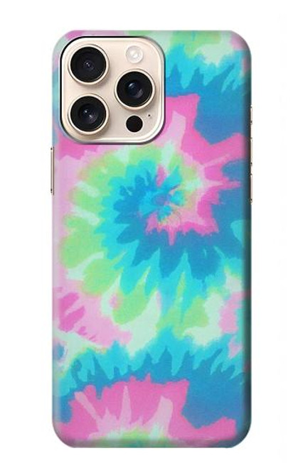 S4033 パステルカラーのタイダイ染め Pastel Color Tie Dye iPhone 16 pro max バックケース、フリップケース・カバー