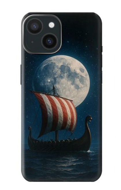 S4040 バイキングの軍艦 Viking War Ship iPhone 15 バックケース、フリップケース・カバー