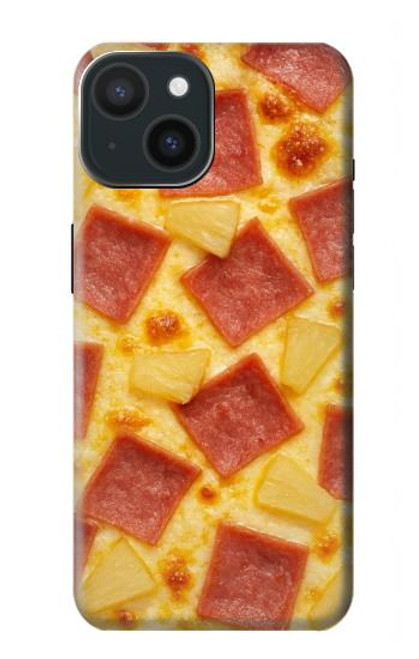 S4067 ハワイアンピザ Hawaiian Pizza iPhone 15 バックケース、フリップケース・カバー