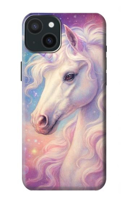 S4054 ファンタジーユニコーン Fantasy Unicorn iPhone 15 Plus バックケース、フリップケース・カバー