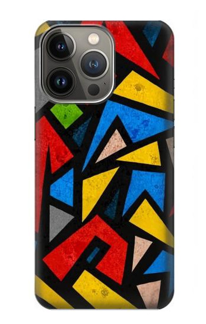S4044 ストリートアートの抽象的なグラフィック Street Art Abstract Graphics iPhone 14 Pro バックケース、フリップケース・カバー