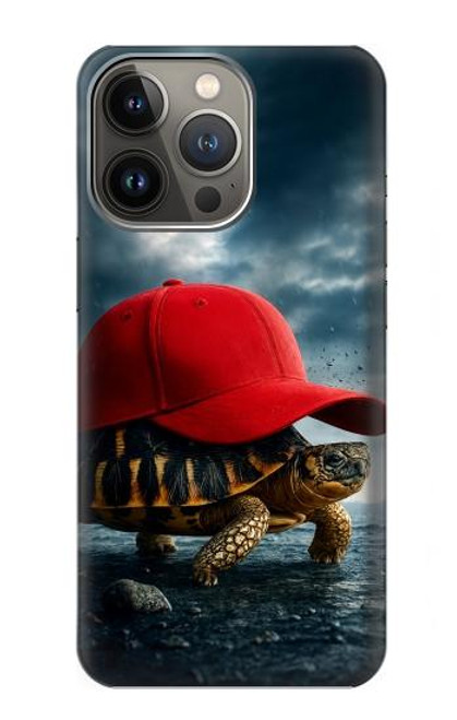 S4056 マダガスカルのカメの赤い帽子 Madagascar Turtle Red Cap iPhone 13 バックケース、フリップケース・カバー